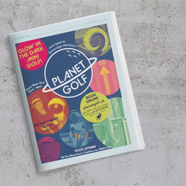 newspaper advert design