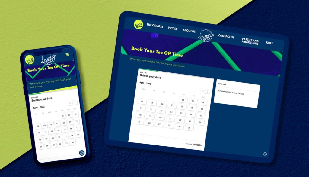 Booking integration options discussed and chosen with the client